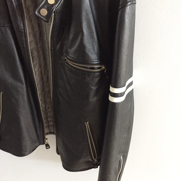 Men’s leather jacket - Picture 2 of 6